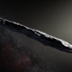 Artist’s impression of ‘Oumuamua.